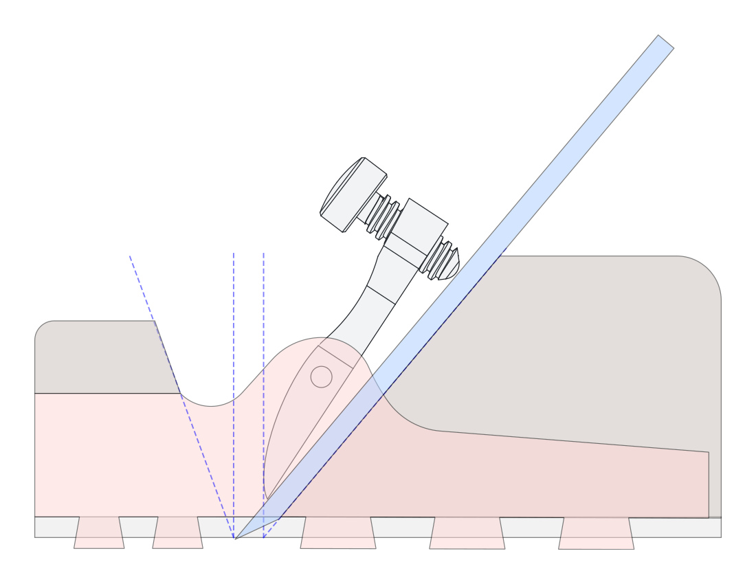 S-02 small smoothing plane prototype in progress